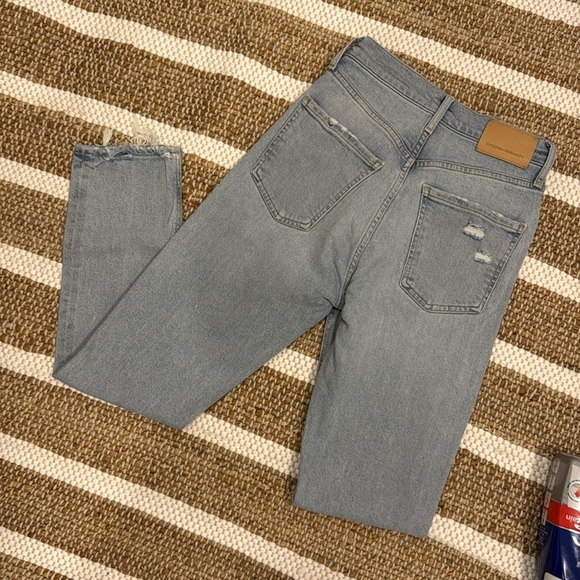 Citizens Of Humanity Jolene Cropped Slim Jeans Sz 23 - Picture 6 of 8
